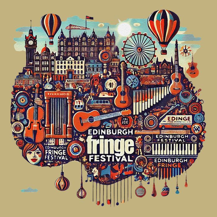 Funny Rhythm Of Celebration Edinburgh Fringe Festival Cooling Performance Long Sleeve Crew