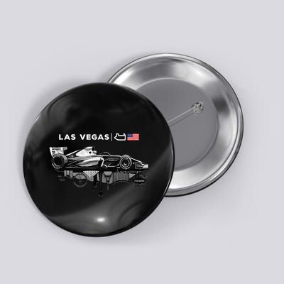 Formula Racing Open Wheel Car Las Vegas Circuit Usa Flag Button