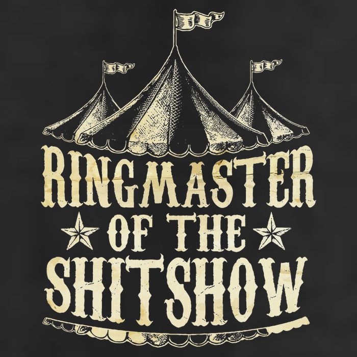 Funny Ringmaster Of The Shitshow Circus Staff Shit Show Tumbler