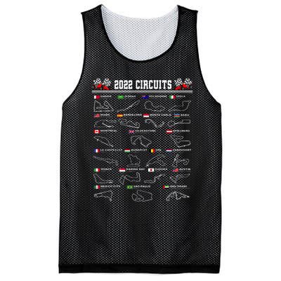 Formula Racing Open Wheel Car Fan 2024 Circuit Race Schedule Mesh Reversible Basketball Jersey Tank