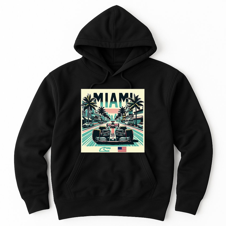 Formula Racing Open Wheel Car Hoodie