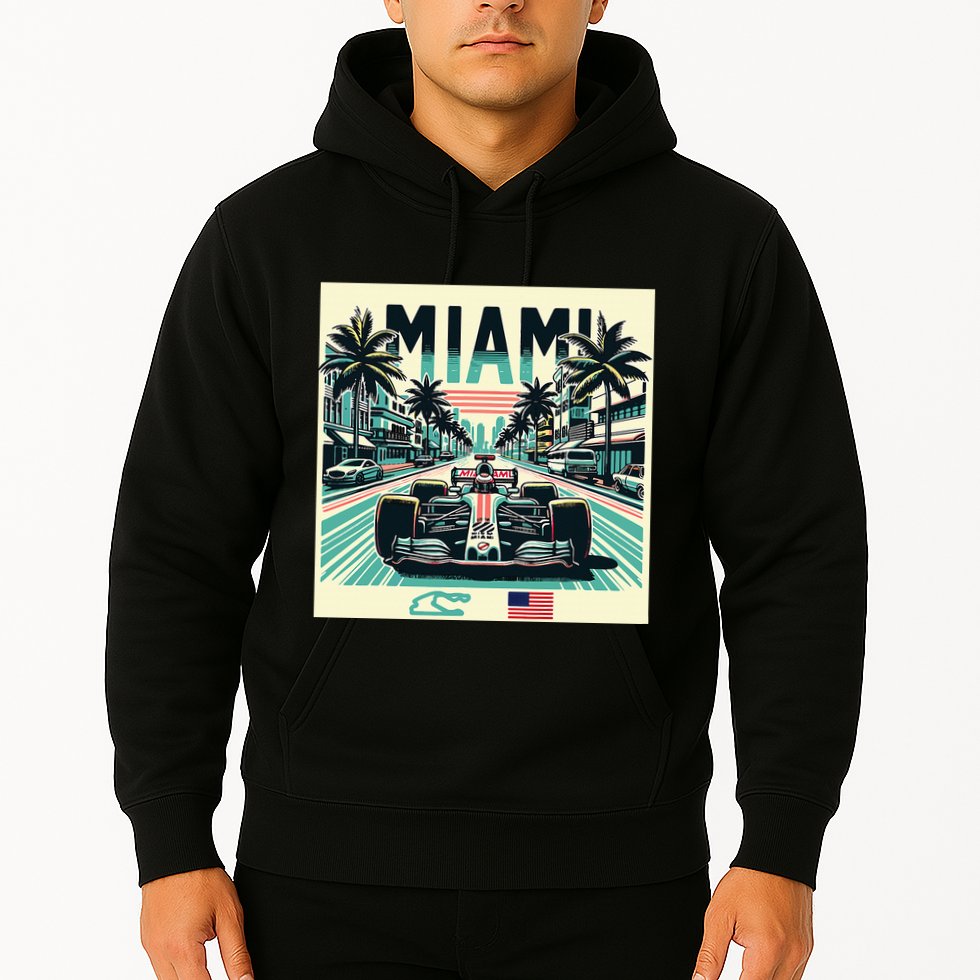 Formula Racing Open Wheel Car Hoodie