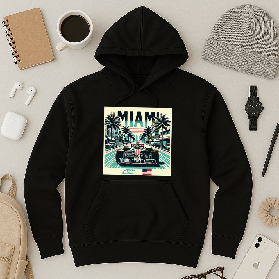 Formula Racing Open Wheel Car Hoodie