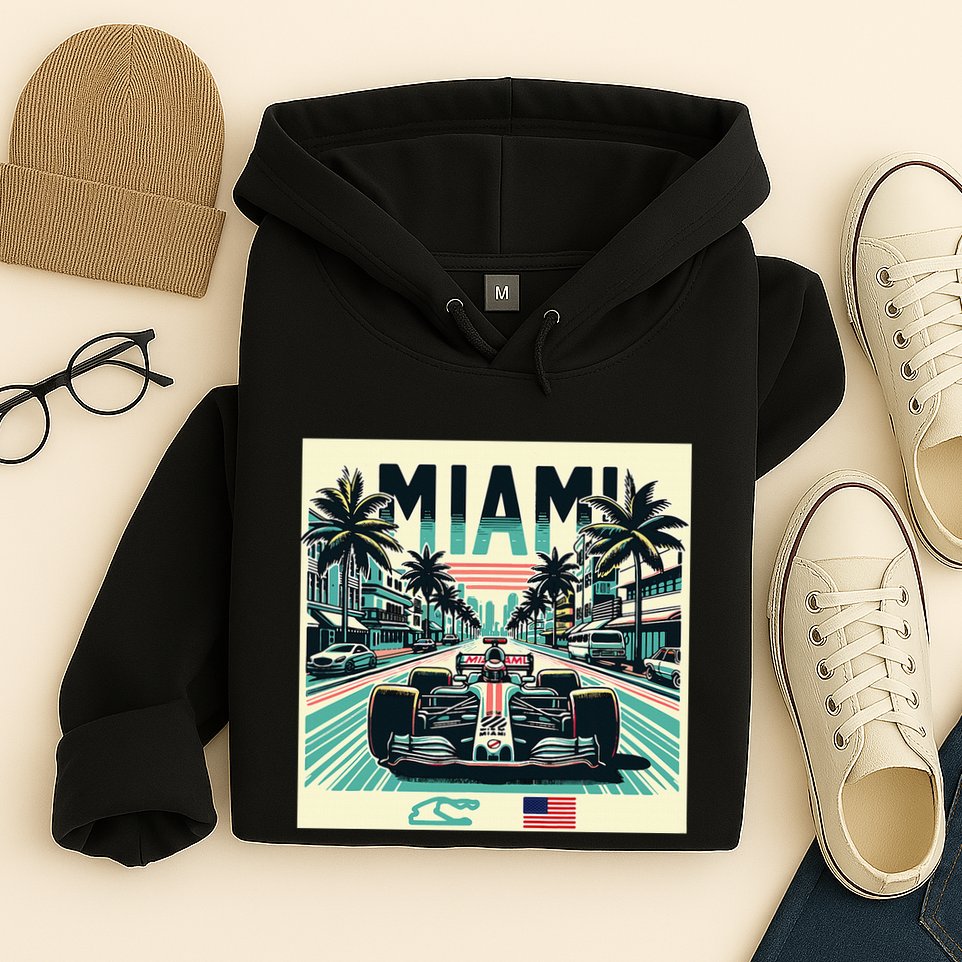 Formula Racing Open Wheel Car Hoodie
