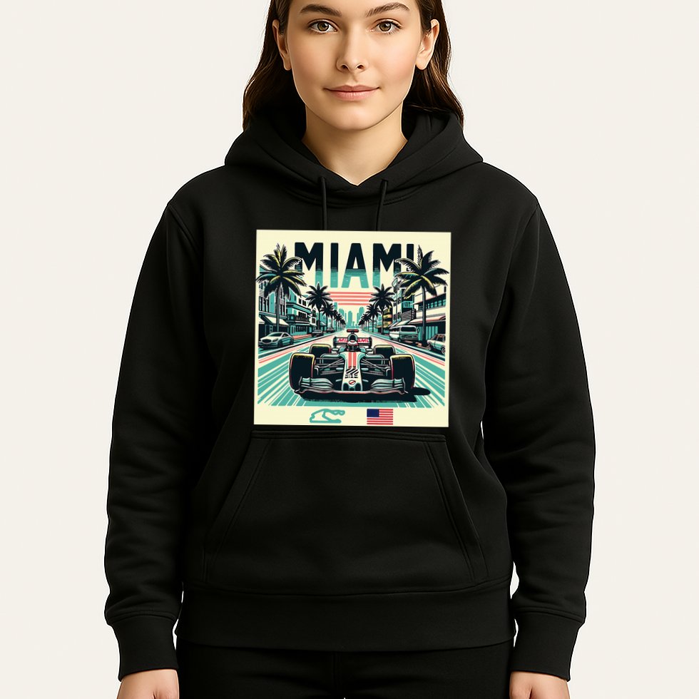 Formula Racing Open Wheel Car Hoodie