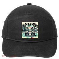 Formula Racing Open Wheel Car 7-Panel Snapback Hat