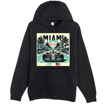 Formula Racing Open Wheel Car Premium Pullover Hoodie
