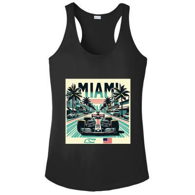 Formula Racing Open Wheel Car Ladies PosiCharge Competitor Racerback Tank