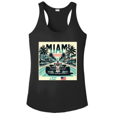 Formula Racing Open Wheel Car Ladies PosiCharge Competitor Racerback Tank