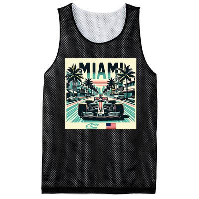 Formula Racing Open Wheel Car Mesh Reversible Basketball Jersey Tank