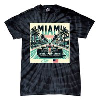 Formula Racing Open Wheel Car Tie-Dye T-Shirt