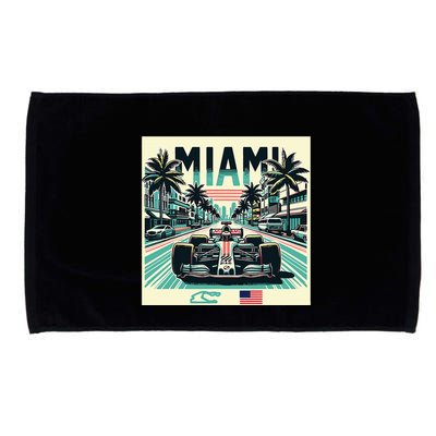 Formula Racing Open Wheel Car Microfiber Hand Towel
