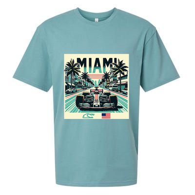 Formula Racing Open Wheel Car Sueded Cloud Jersey T-Shirt