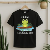 Fully Rely On God Acronym F.R.O.G  T-Shirt
