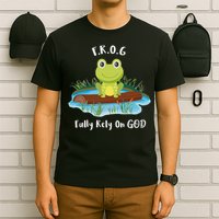Fully Rely On God Acronym F.R.O.G  T-Shirt