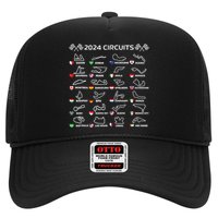 Formula Racing Open Wheel Race Car Fan World Circuits 2024 Trucker Hat