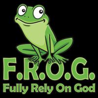 Frog Fully Rely On God Cooling Performance Crew T-Shirt