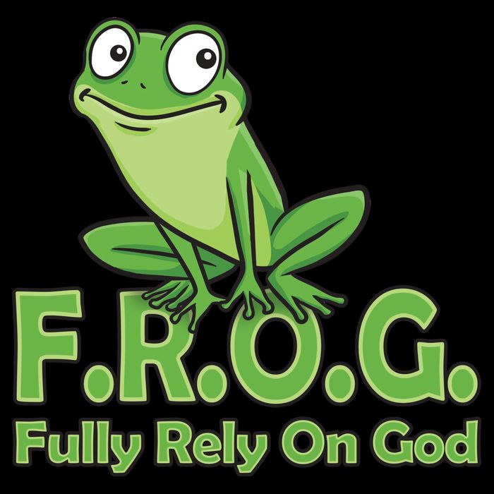 Frog Fully Rely On God Cooling Performance Crew T-Shirt