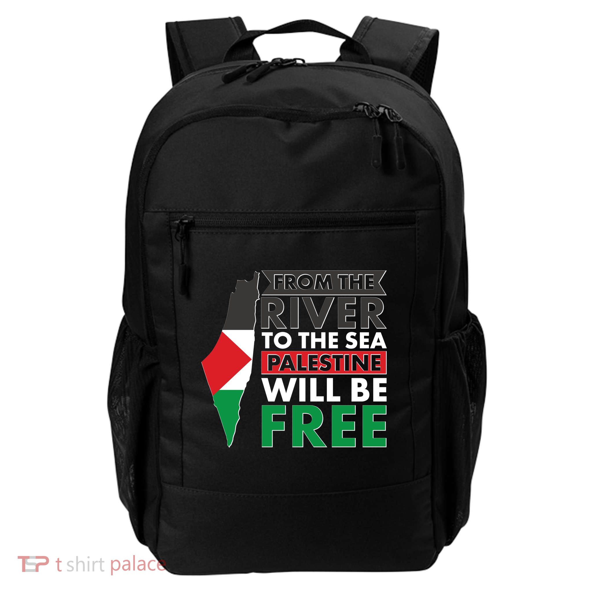 From The River To The Sea Palestine Will Be Free Backpack