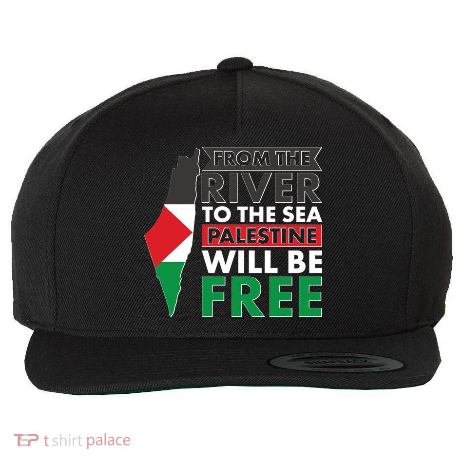 From The River To The Sea Palestine Will Be Free Wool Snapback Cap