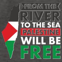 From The River To The Sea Palestine Will Be Free Vector Backpack