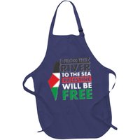 From The River To The Sea Palestine Will Be Free Apron