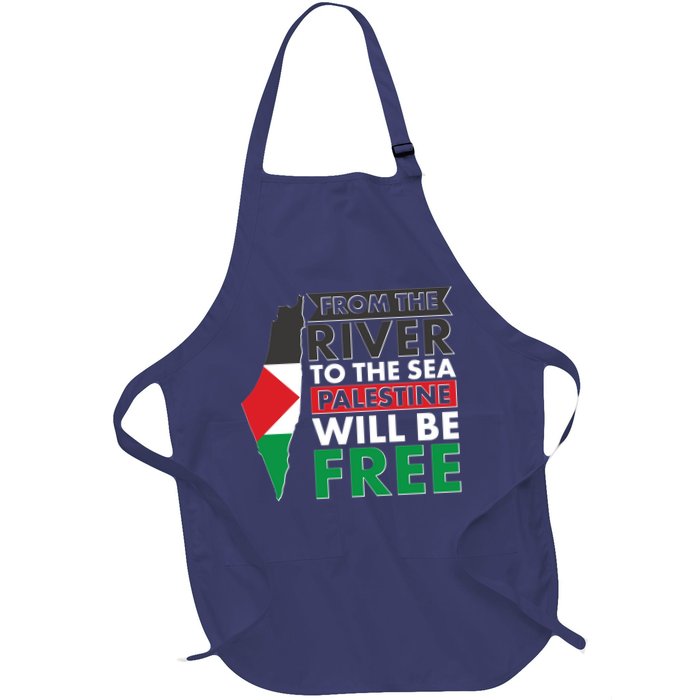 From The River To The Sea Palestine Will Be Free Apron