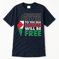 From The River To The Sea Palestine Will Be Free Tall T-Shirt
