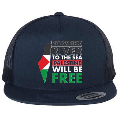 From The River To The Sea Palestine Will Be Free Flatbill Hat