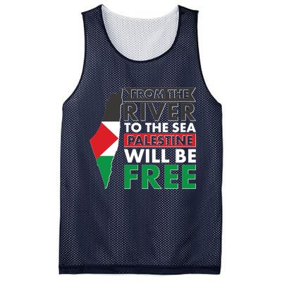 From The River To The Sea Palestine Will Be Free Mesh Reversible Basketball Jersey Tank