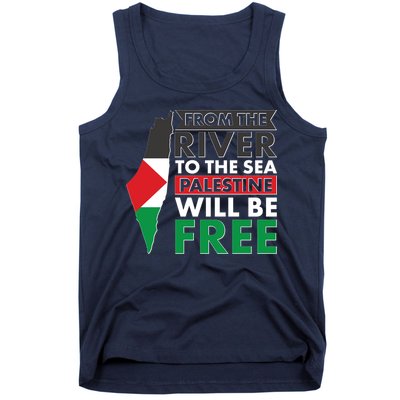 From The River To The Sea Palestine Will Be Free Tank Top