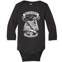 Fantasy Role Playing Game Wizard Baby Long Sleeve Bodysuit