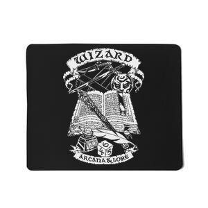 Fantasy Role Playing Game Wizard Mousepad