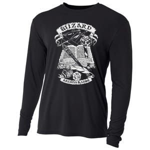 Fantasy Role Playing Game Wizard Cooling Performance Long Sleeve Crew