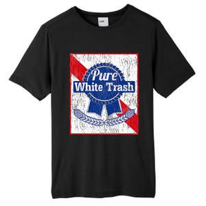 Funny Redneck Pure White Trash Tall Fusion ChromaSoft Performance T-Shirt