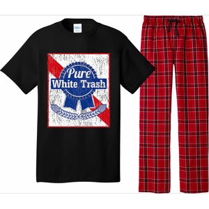 Funny Redneck Pure White Trash Pajama Set