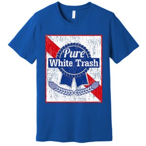 Funny Redneck Pure White Trash Premium T-Shirt