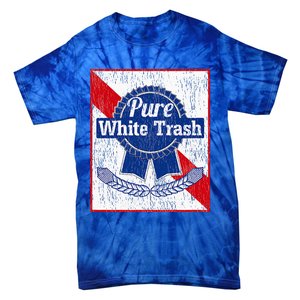 Funny Redneck Pure White Trash Tie-Dye T-Shirt