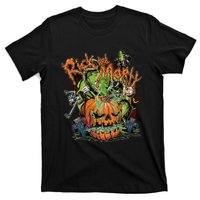 Funny Rick Pumpkin Halloween T-Shirt