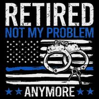Funny Retired Police Officer Law Enforcement Retirement Sustainable Bucket Hat