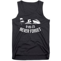 Funny River Pontoon Viral Boat Brawl Meme Alabama Boat Fight Tank Top