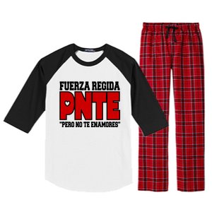 Fuerza Regida Pnte Pero No Te Enamores Raglan Sleeve Pajama Set