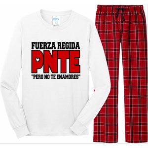 Fuerza Regida Pnte Pero No Te Enamores Long Sleeve Pajama Set