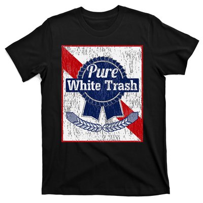 Funny Redneck Pure White Trash T-Shirt