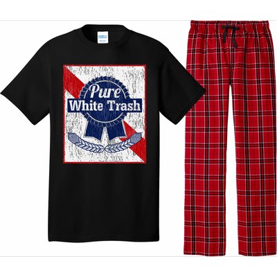 Funny Redneck Pure White Trash Pajama Set