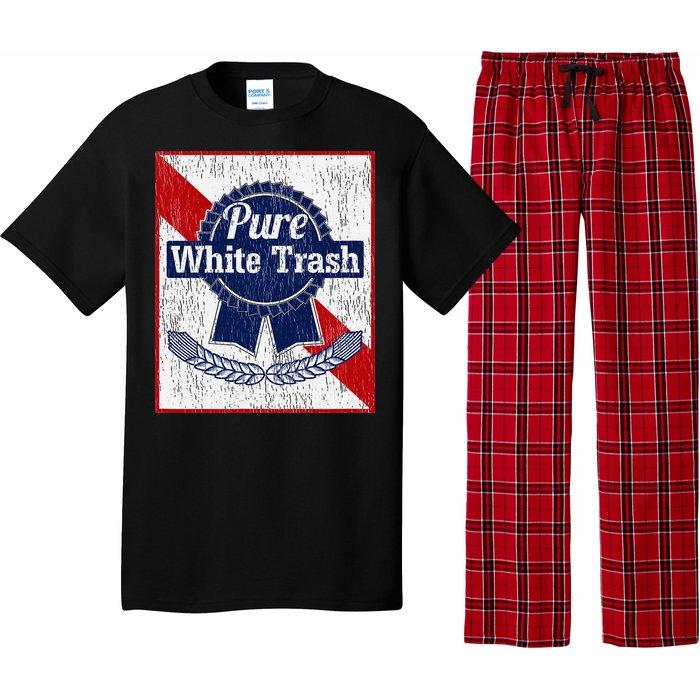 Funny Redneck Pure White Trash Pajama Set