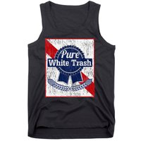 Funny Redneck Pure White Trash Tank Top