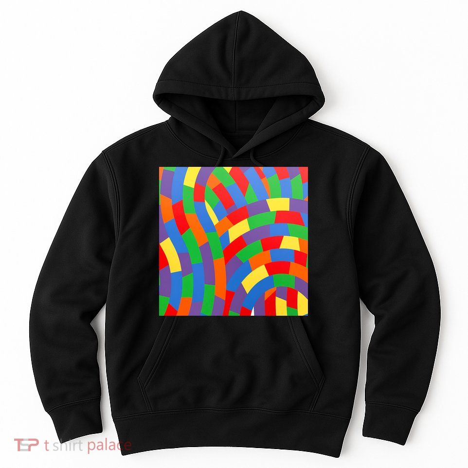 Fun Rise Pattern Hoodie