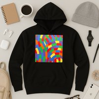 Fun Rise Pattern Hoodie