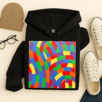 Fun Rise Pattern Hoodie